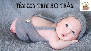 tên con trai họ trần