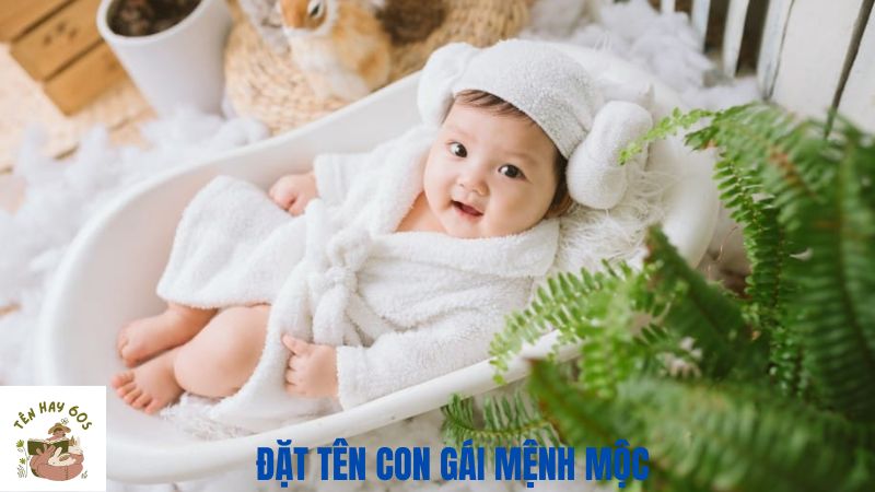 đặt tên con gái mệnh mộc