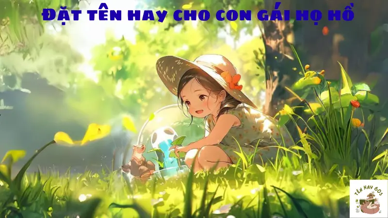 Đặt tên hay cho con gái họ hồ 